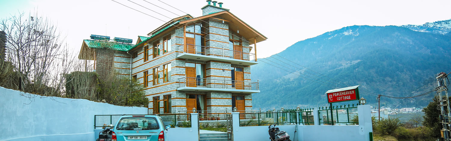 Peace Heaven Cottage Manali offering best accommodation in manali