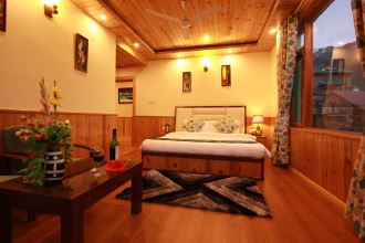 best view cottage in manali